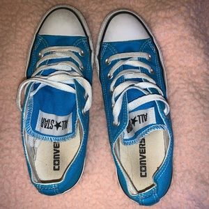 Blue converse